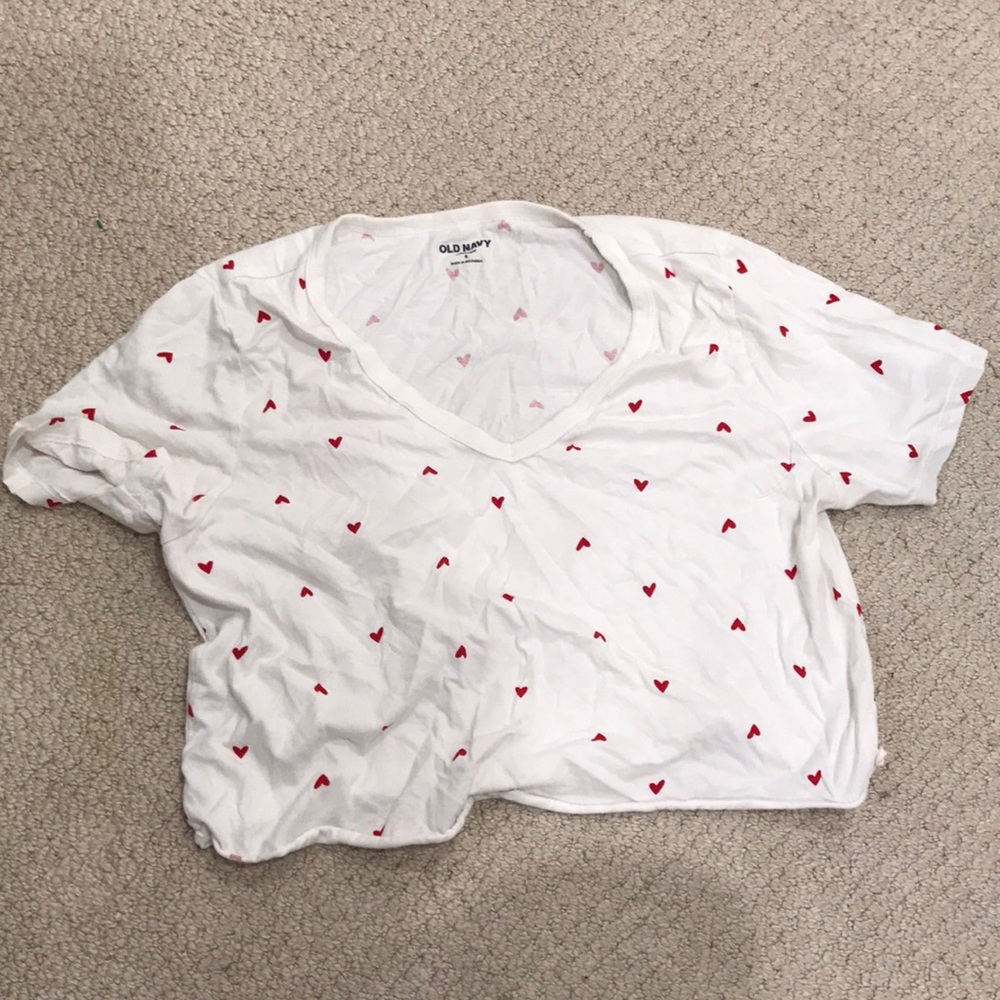 Old Navy Cropped V-neck